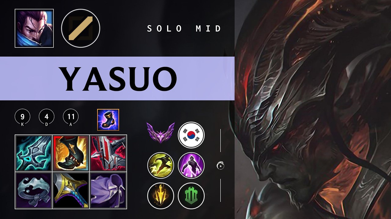 Yasuo Mid vs Malzahar - KR Master Patch 26.05