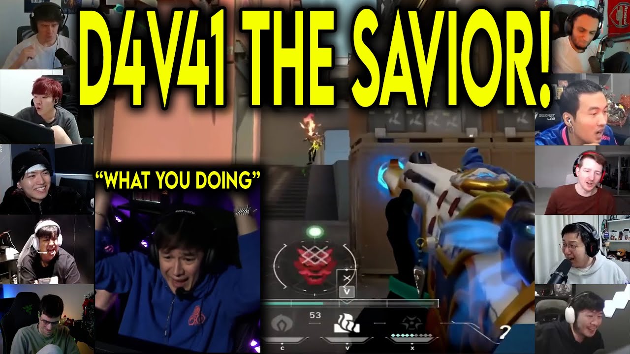 Valorant Streamers Reacts To PRX D4V41 INSANE 4k & PRX Alecks LOSING IT Against GE In VCT