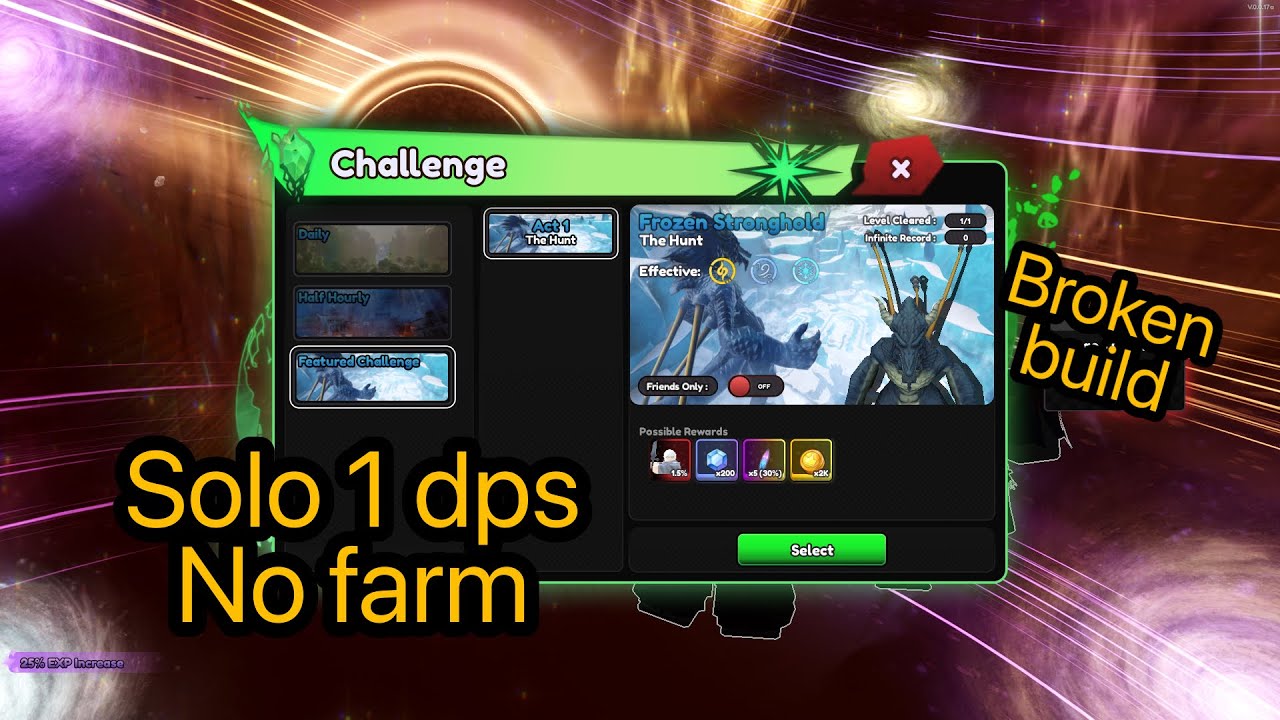 Broken build solo ragna event challenge no farm | Roblox Universal Tower Defense