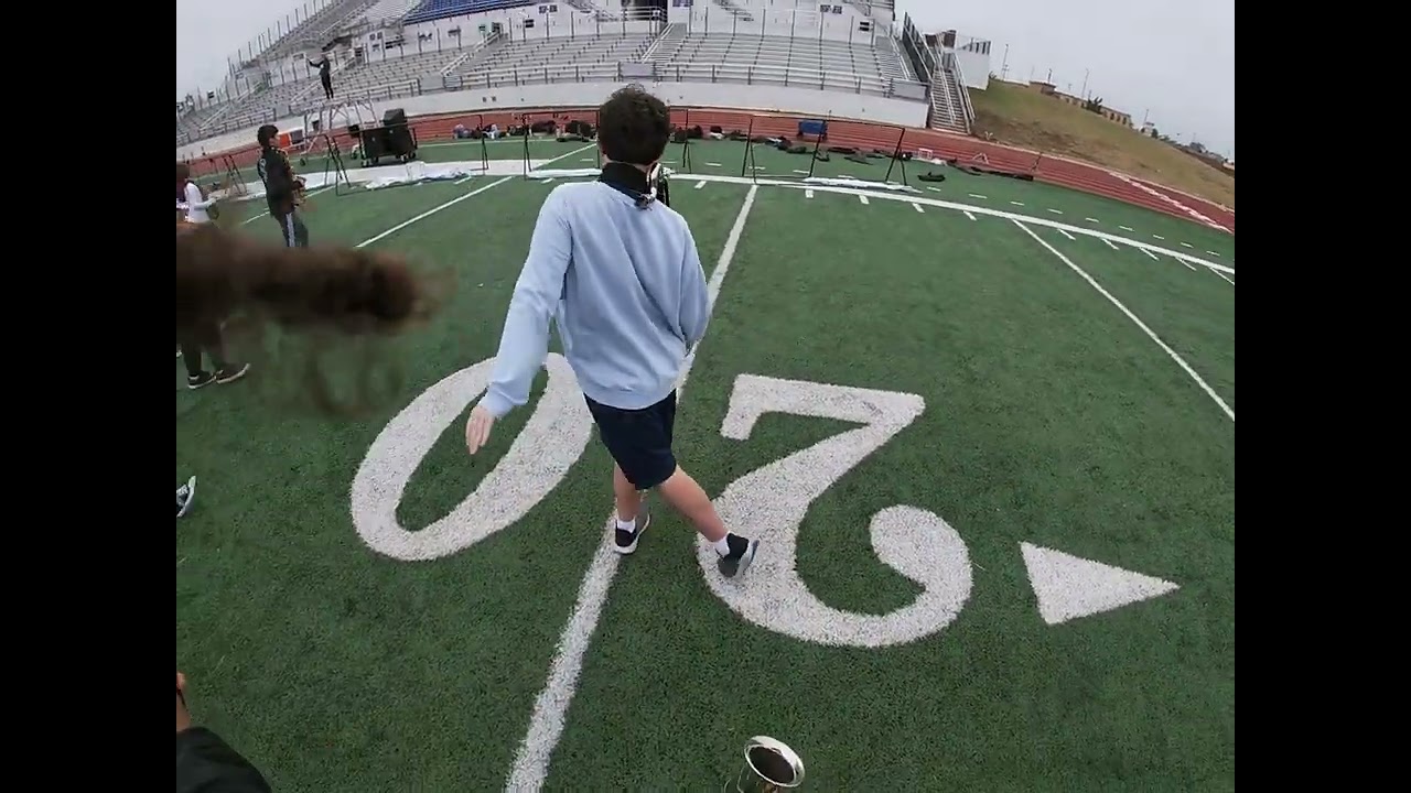 Stillwater HS marching band 2023 | bass clarinet soloist cam