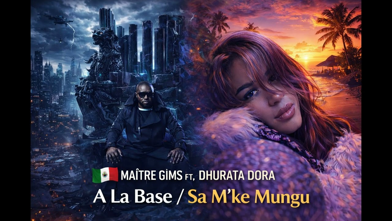 Maître Gims Ft. Dhurata Dora – À La Base / Sa M’ke Mungu (Official Music)