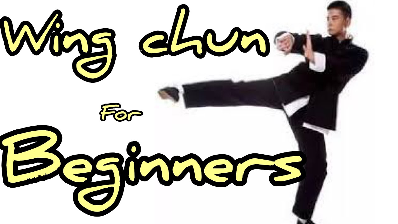 Wing chun Kung fu for beginners step by step / hand , kick , step tutorial / 咏春拳