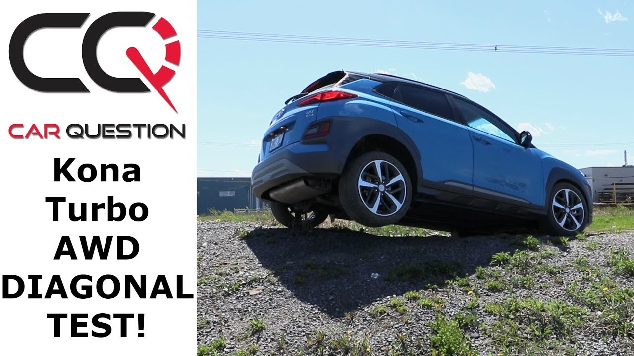 DIAGONAL TEST: 2018 Hyundai Kona 1.6L Turbo AWD | Quick Review Part 3/4