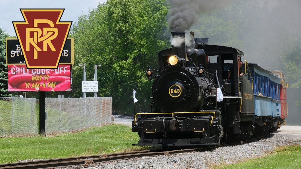 Pennsylvania Railroad 643: Springtime in the Grove