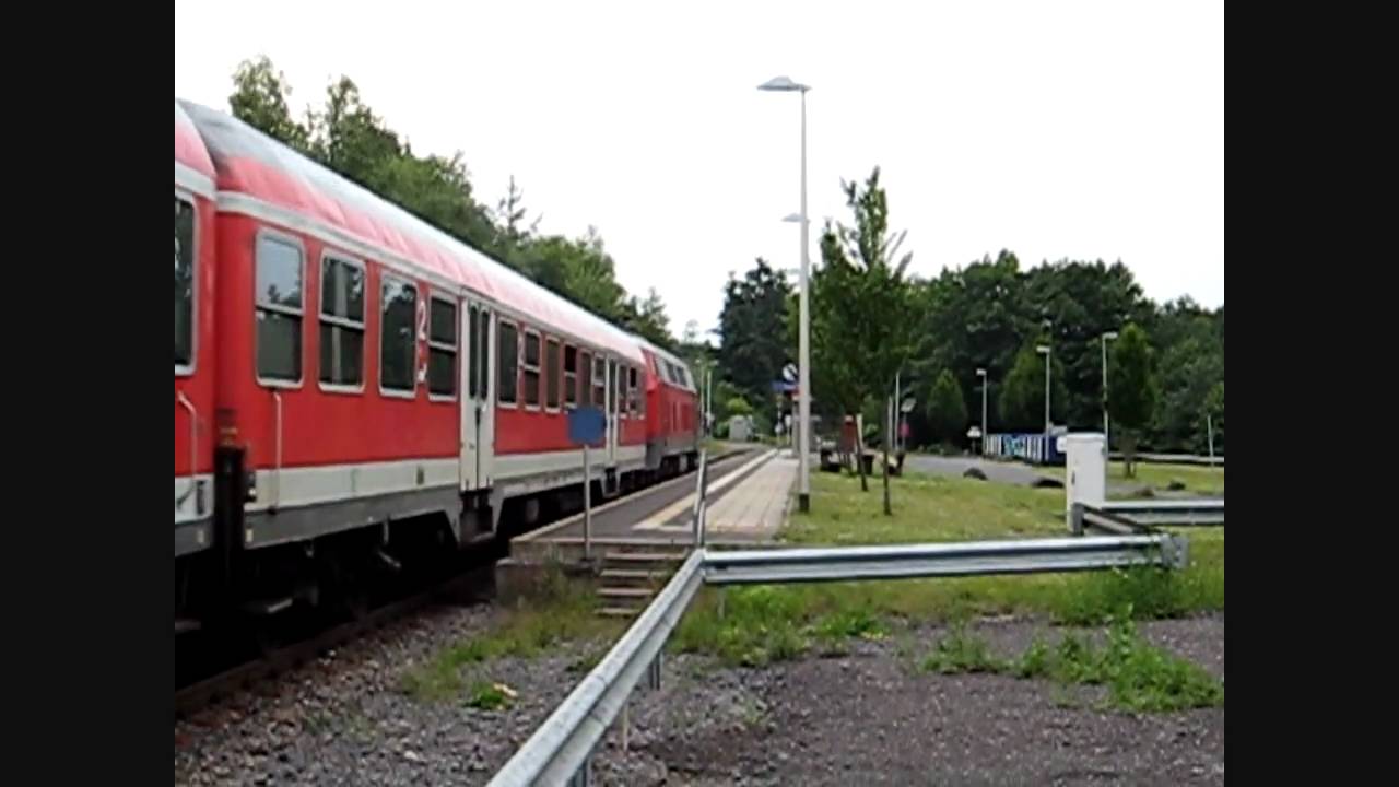 BR 218 425 7 ein und ausfahrt Boppard-Buchholz