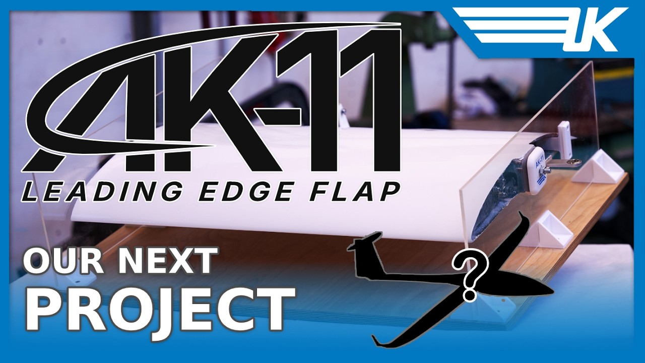 The next BIG step in glider performance? AK-11 Leading Edge Flap