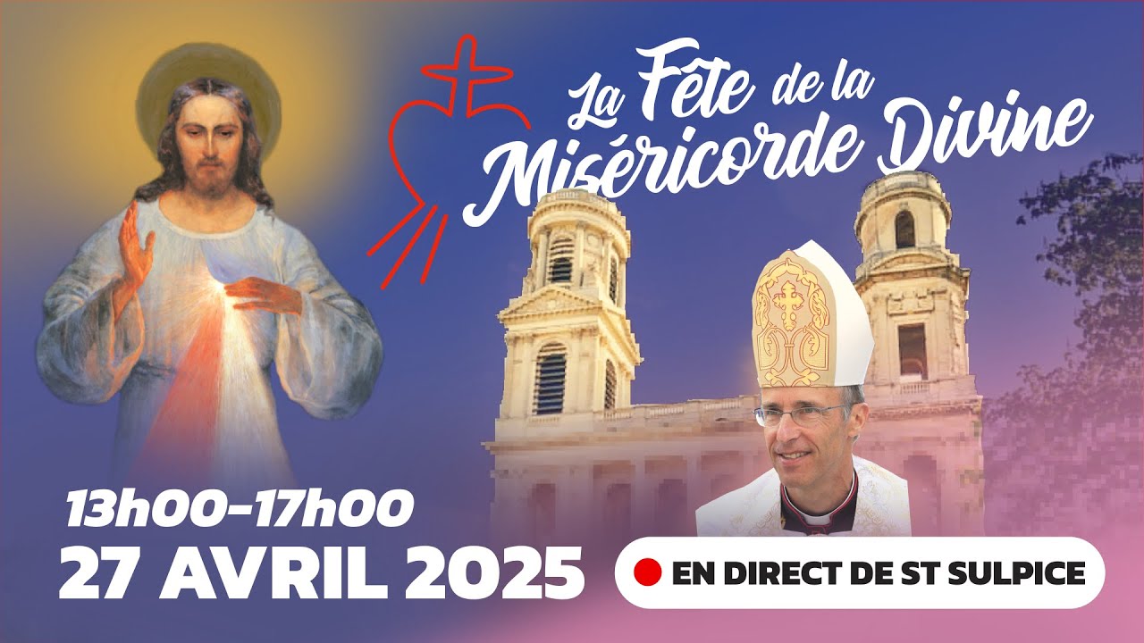 Fête de la Miséricorde Divine à l'église Saint-Sulpice