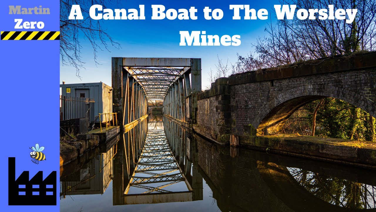 A Narrowboat To The Worsley Mines Along the Bridgewater Canal
