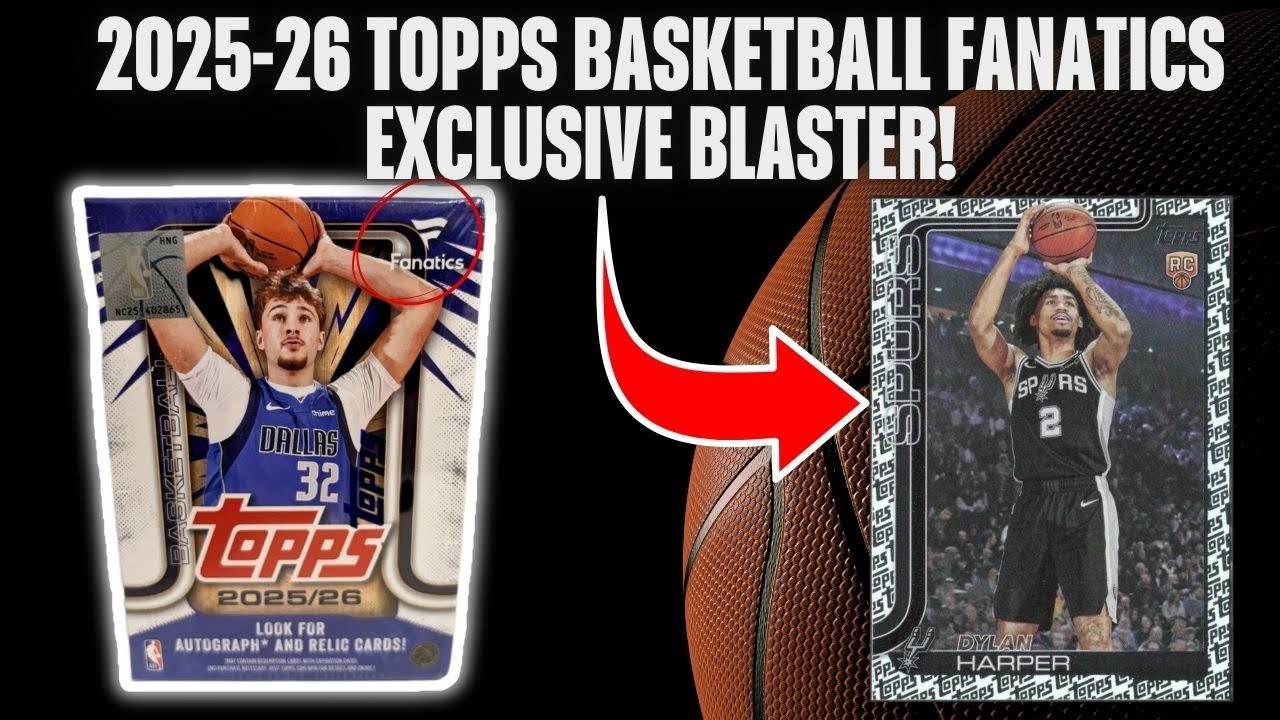 🚨ОНИ ХОРОШИ! 25-26 TOPPS 🏀 ЭКСКЛЮЗИВНЫЕ БЛАСТЕРЫ FANATICS! ПАРАЛЛЕЛИ С ЛОГОТИПОМ TOPPS! 🔥
