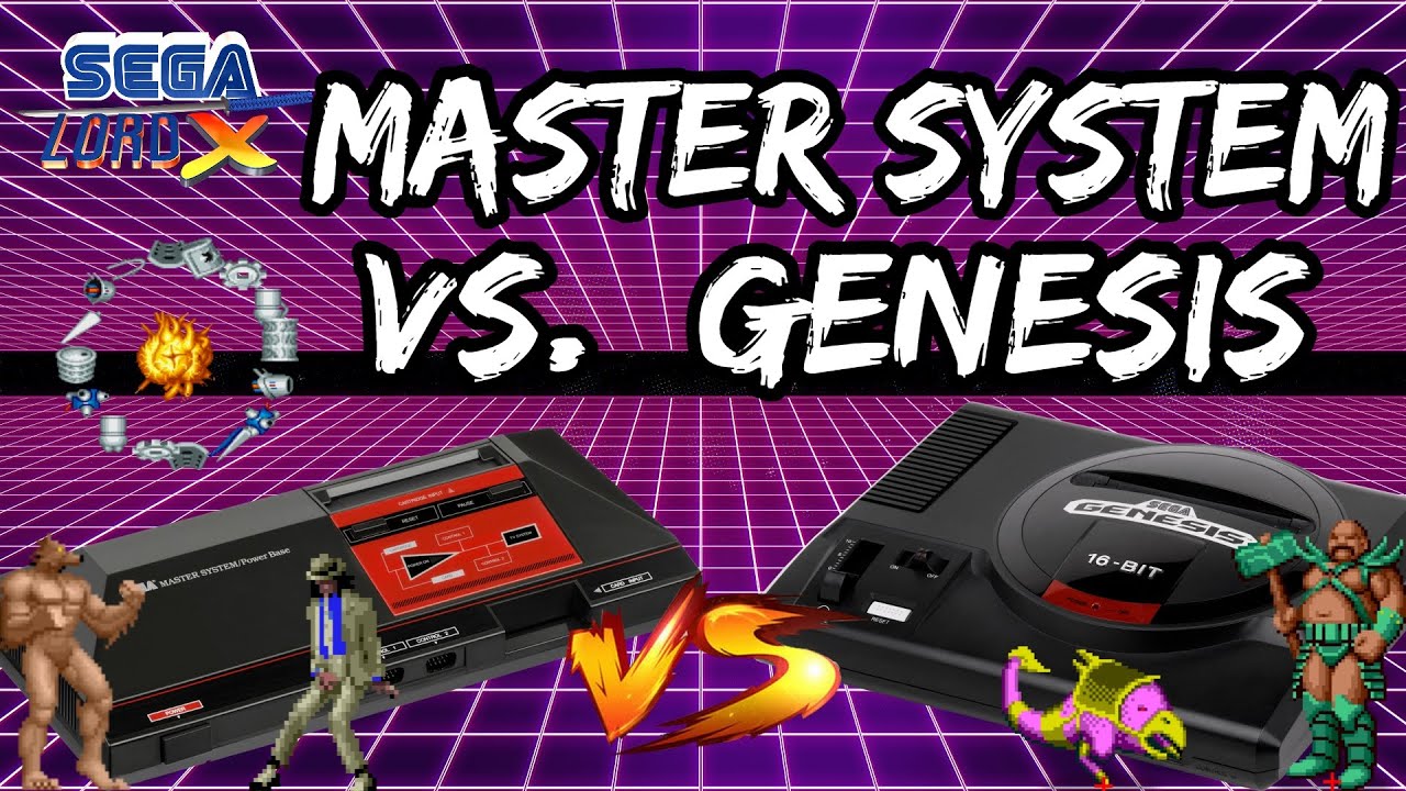 Master System VS Genesis - 20 Games Compared