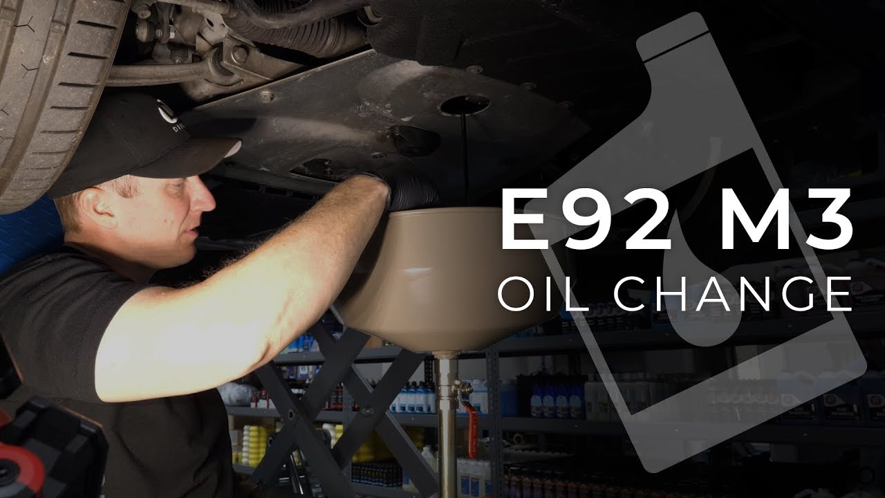 E92 M3 Oil Change