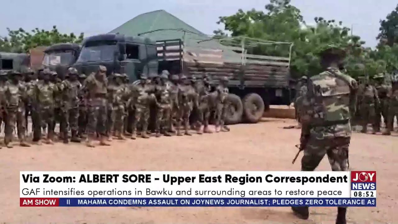 Bawku Conflict: GAF intensifies operations in Bawku and surrounding areas to restore peace