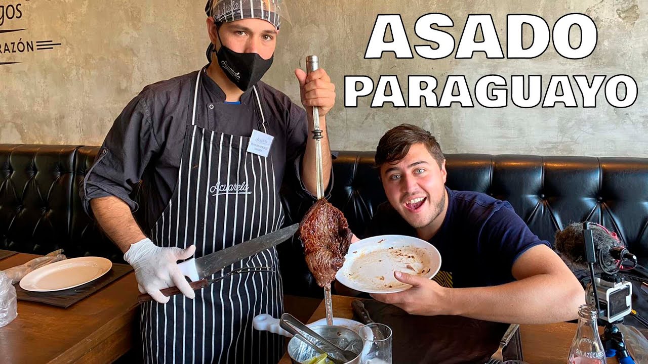 Probando el FAMOSO ASADO PARAGUAYO por PRIMERA VEZ! | ¿es el mejor del mundo?