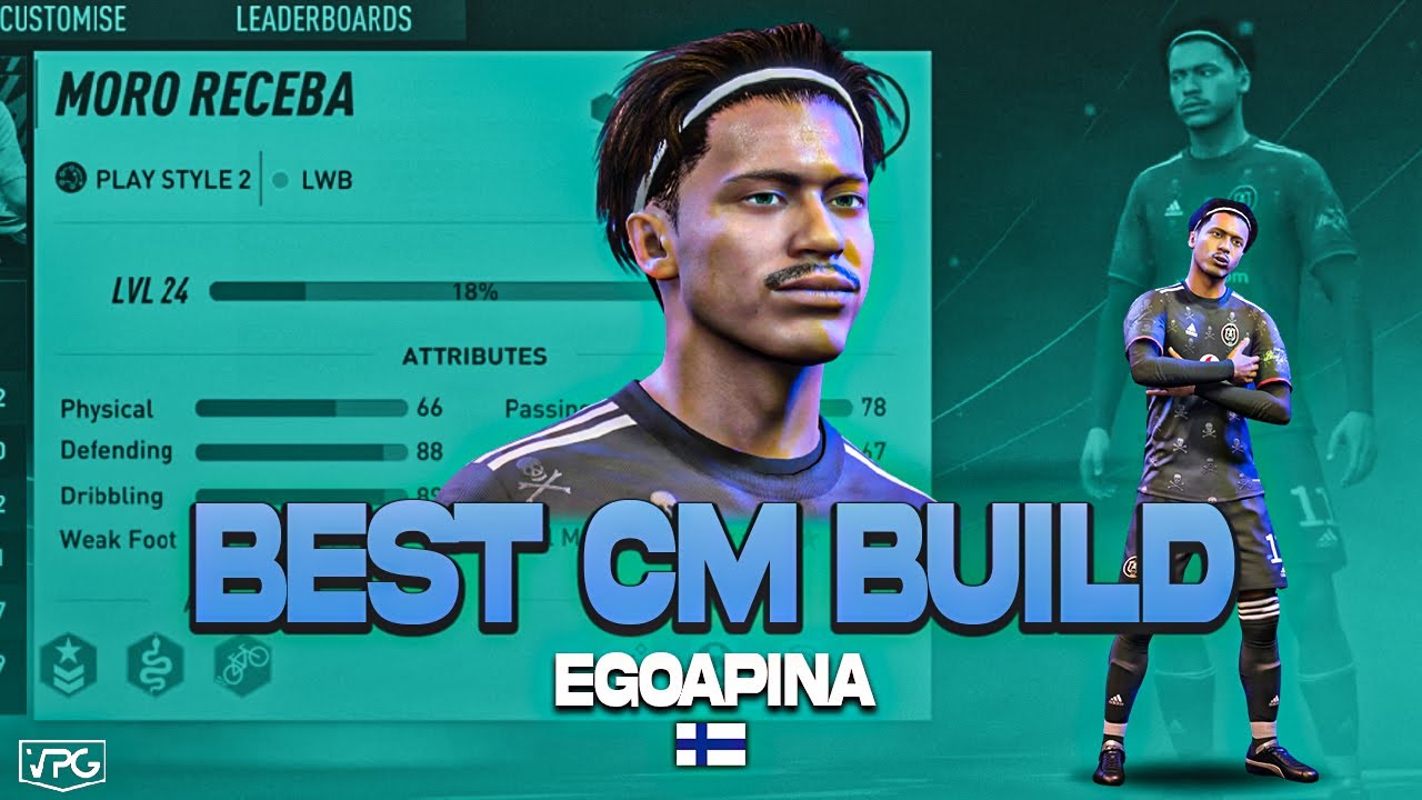 THE BEST COMPETITIVE CM BUILD ON FIFA 22  - 11v11 PRO CLUBS