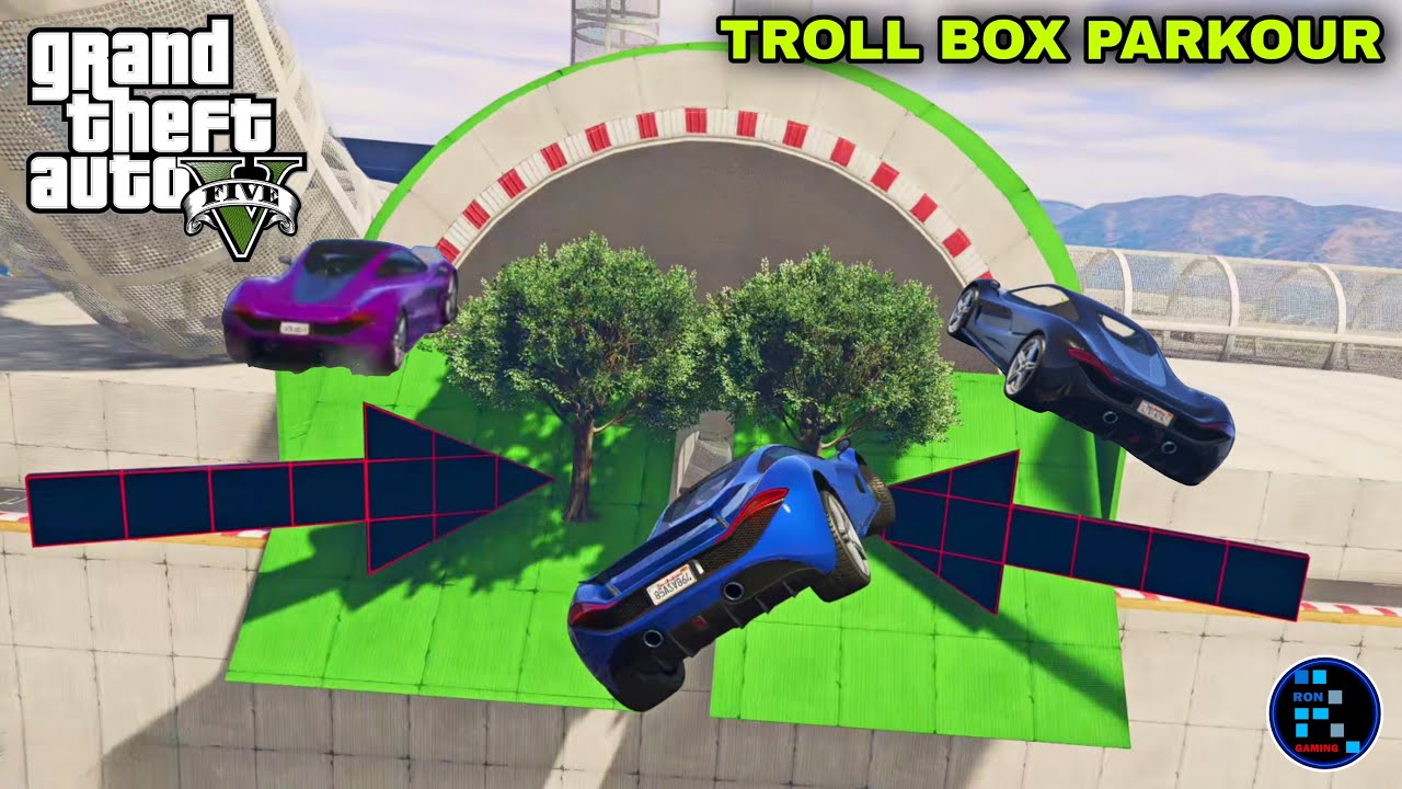 [Hindi] GTA V | SUPER TROLLBOX PARKOUR RAGE QUIT IN THE END