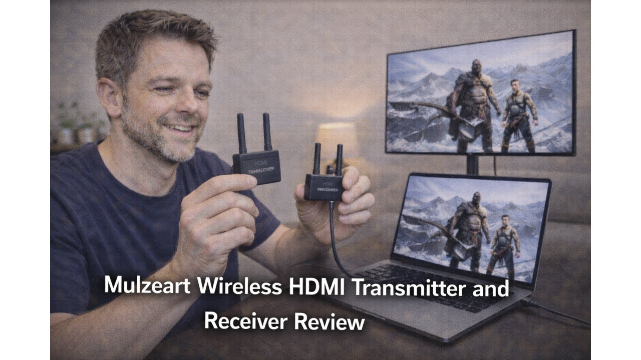 📡 Mulzeart Wireless HDMI Transmitter and Receiver Review – Worth It Before You Buy? 📡