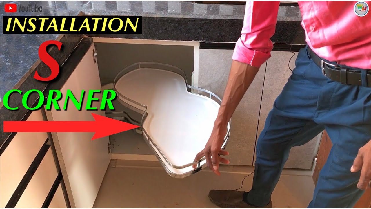S कॉर्नर क़ेसे लागतें हैं । How to install S corner | #_S_corner_Installation | @wood master Sh