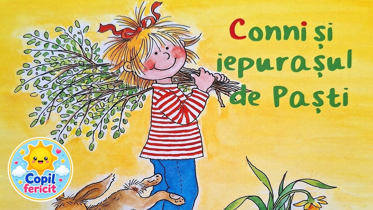 CONNI ȘI IEPURAȘUL DE PAȘTI 🐇 | Poveste distractivă şi educativă | Paşte | Familie