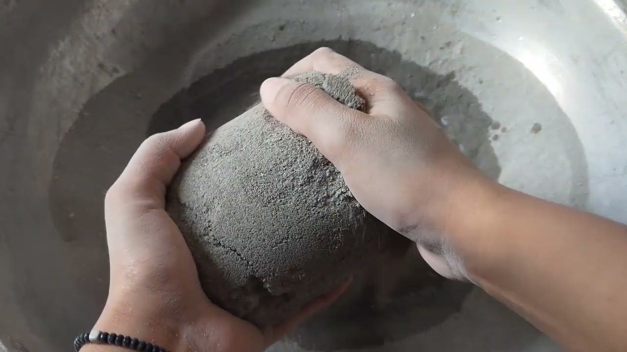 Pure Sand Dry And Water full dusty crumbling 🤤♥️ #crumblingasmr #crunchycrumbles #oddlysatisfying 