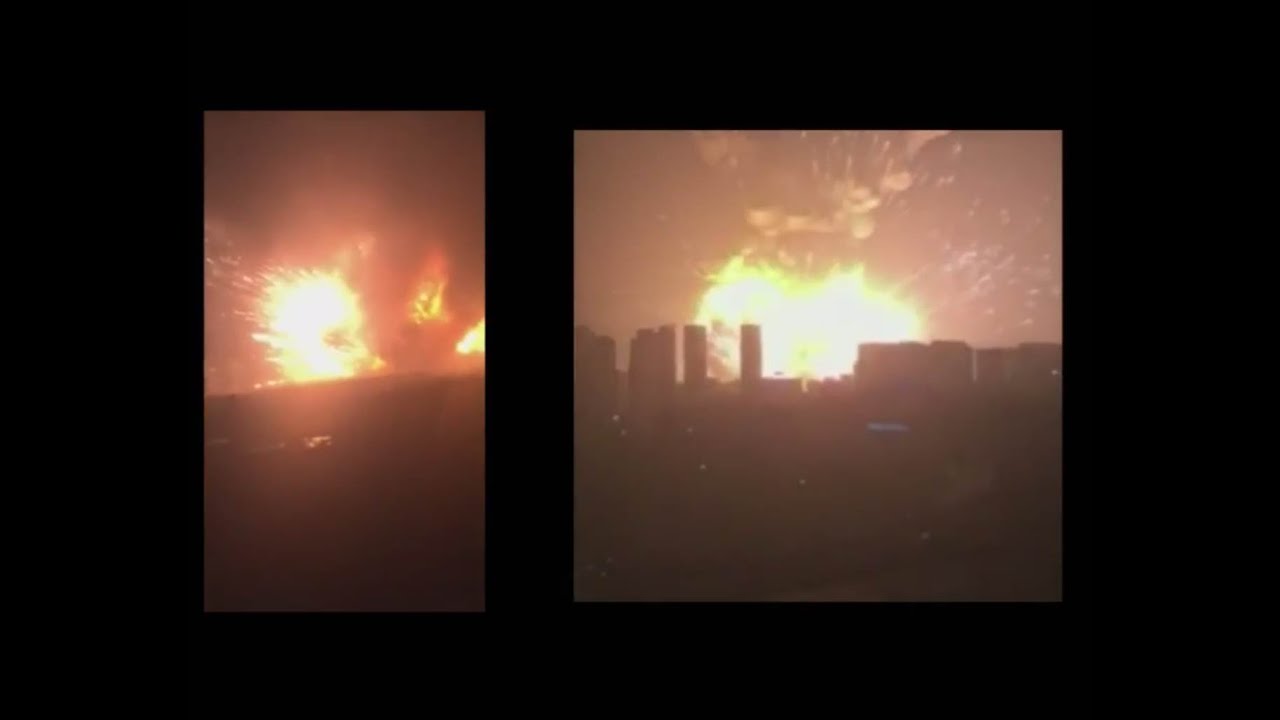 Tianjin Explosion, Multiple Vantage Points