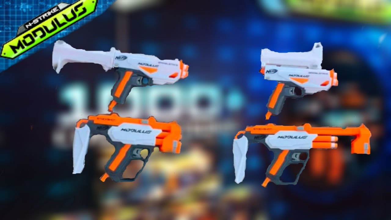 NERF NEWS: 2017 Nerf Modulus BarrelStrike and StockShot
