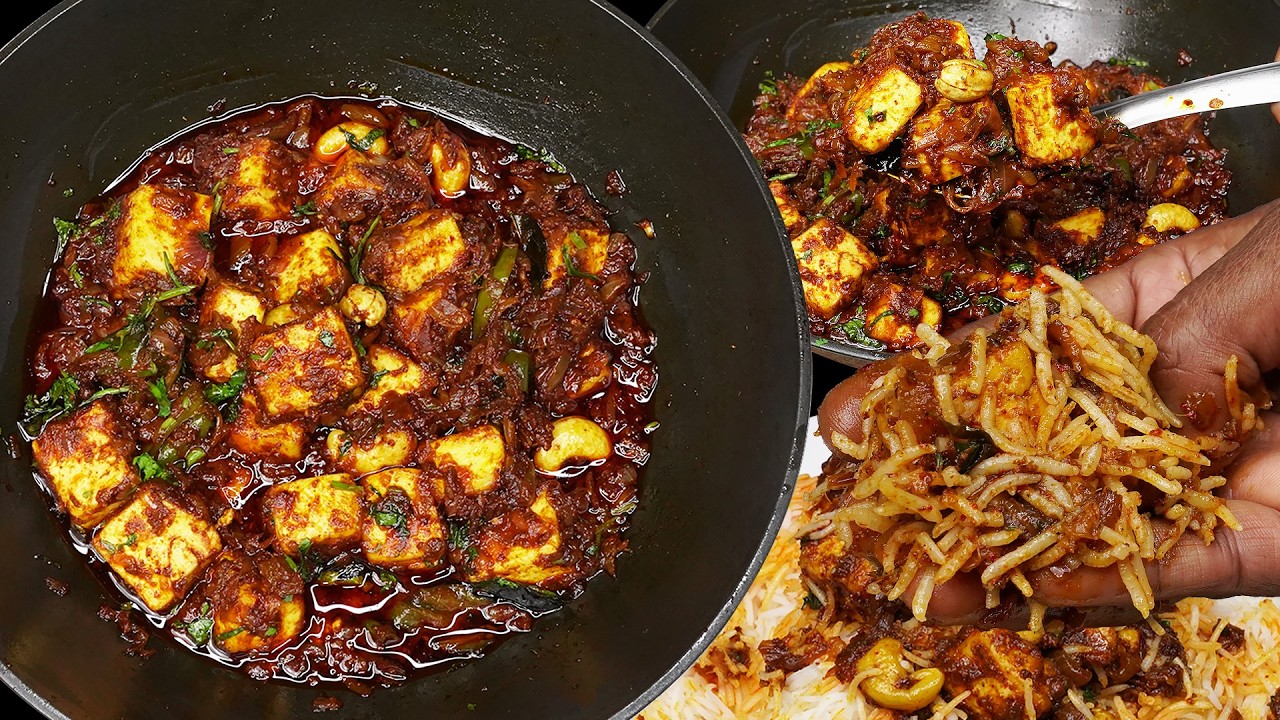 கடாய் பிரட்டல் இப்படி செஞ்சி பாத்தா அசந்துடுவீங்க | Paneer Kadai Pirattal