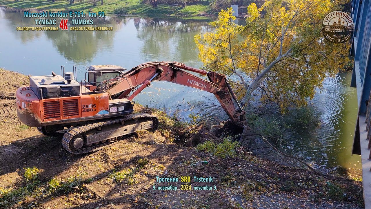 MORAVSKI KORIDOR E-761 km 50 u 4K: OBALOUTVRDA–TUMBAS–BAGER–TOPOLA i još po nešto! TST, 9. nov 2024.