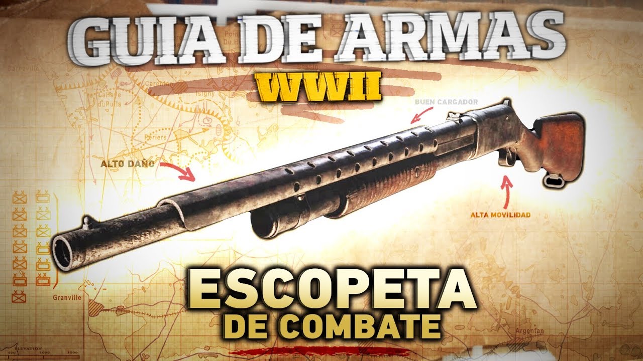 GUIA de ARMAS COD WWII - ESCOPETA de Combate (Análisis, Estadísticas y Mejores Clases)