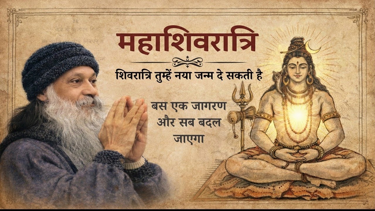 Osho - महाशिवरात्रि इस रात तुम्हे मुक्ति मिल जाएगी  | #OshoHindi #Mahashivratri