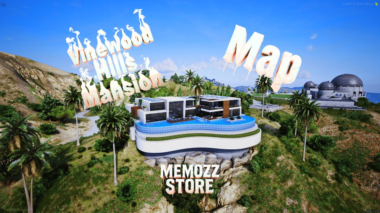 Vinewood Hills Mansion MLO | FIVEM | ZZ