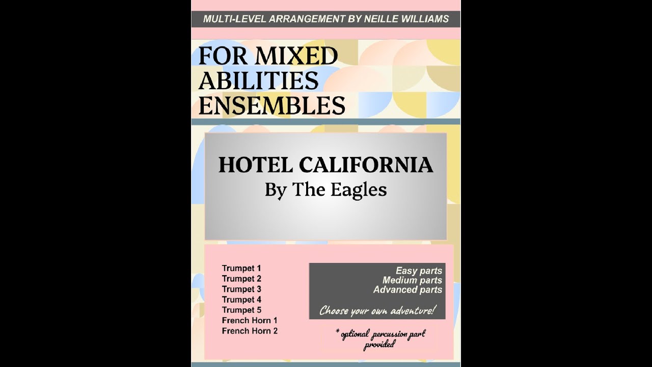 Hotel California - for trumpets and french horns