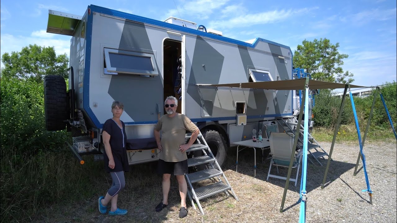 LEBEN UND LIEBEN SEIT JAHRZEHNTEN IM WOHNMOBIL: Silvana, Alfons und der selbstgebaute Iveco 135-17.