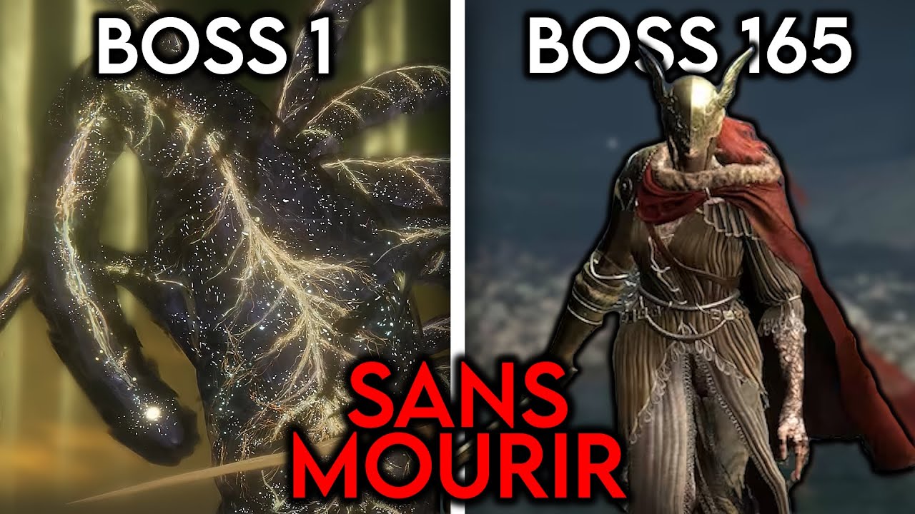 TOUS les 165 bosses d'ELDEN RING SANS MOURIR en ALEATOIRE (j’ai ENFIN réussi !)