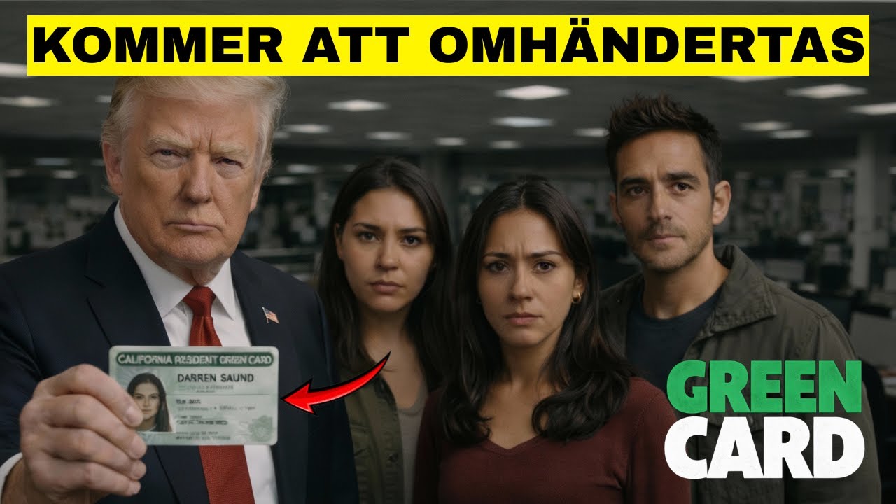 VARFÖR håller de KVAR RESENÄRER med GREEN CARD i USA? 😱