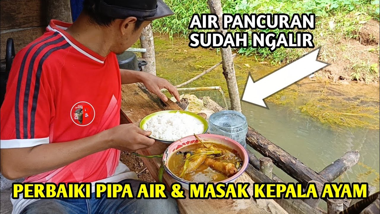 AIR PANCURAN SUDAH NGALIR #DAPURGOSONG ASMR