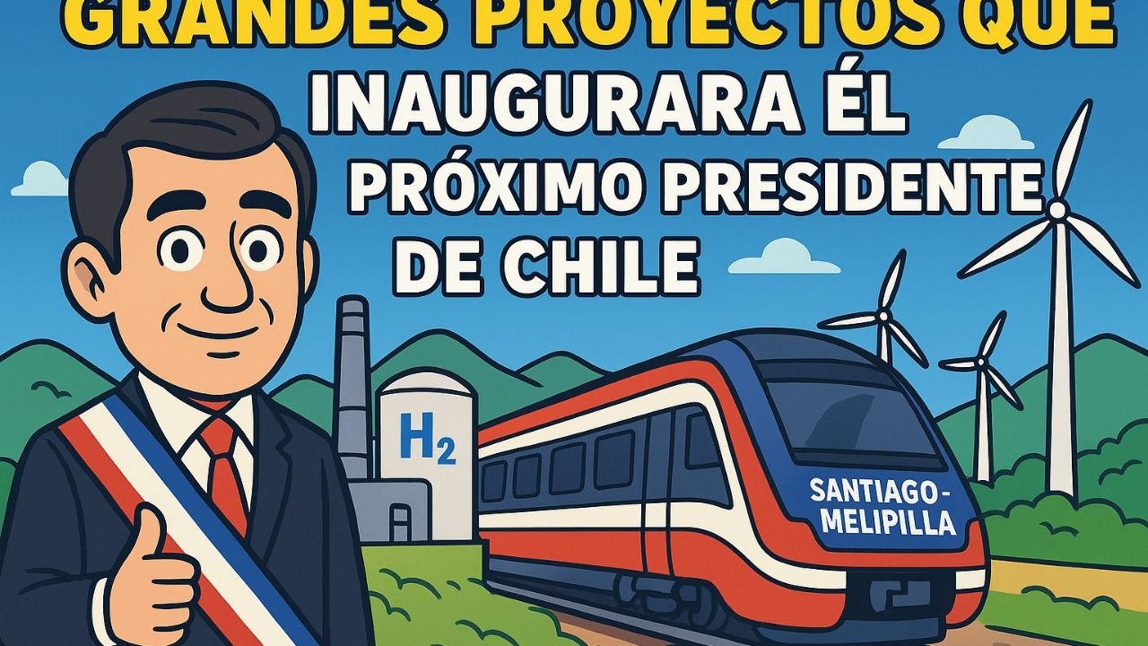 &iexcl;Los MEGAPROYECTOS que Inaugurar&aacute; el Pr&oacute;ximo PRESIDENTE de CHILE!   @CyberTubeNews