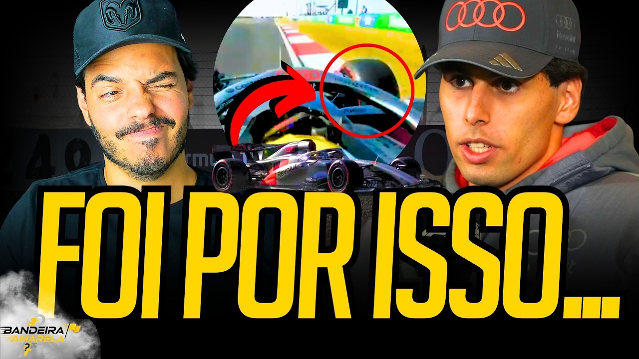 ACIDENTE de Bortoleto foi CULPA da Audi no GP da China de F1?