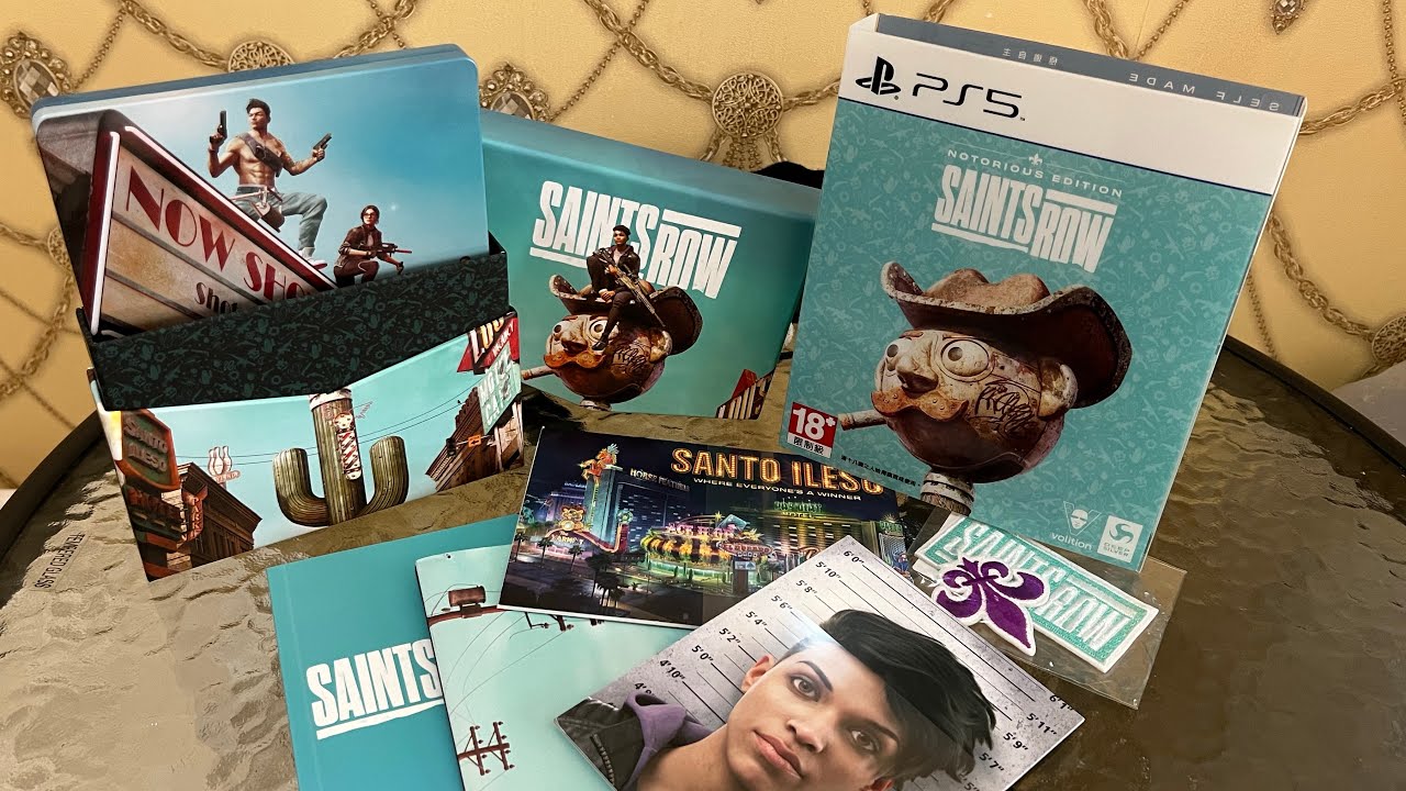 SAINTS ROW NOTORIOUS EDITION PS5 | POV UNBOXING
