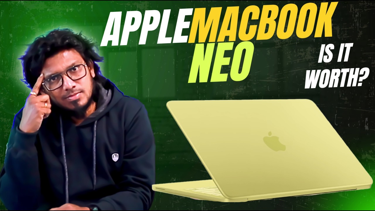 MacBook Neo Full Specifications 😱 ₹69,900 க்கு Apple Laptop Worth ஆ? | தமிழ்