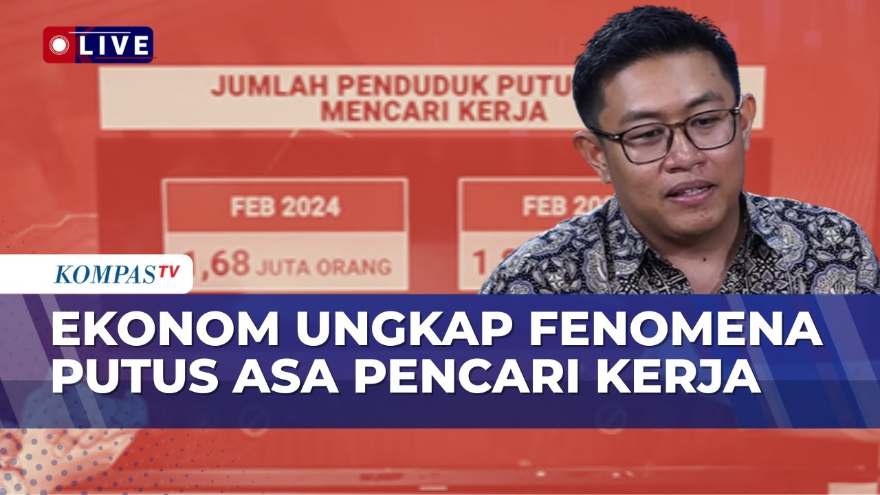 [FULL] Ribuan Orang Putus Asa Cari Kerja? Ini Analisis Ekonom LPEM FEB UI | SAPA PAGI