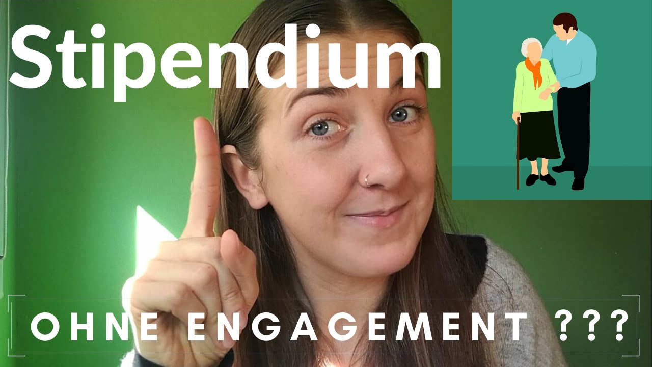 STIPENDIUM ohne Engagement bekommen - geht das?