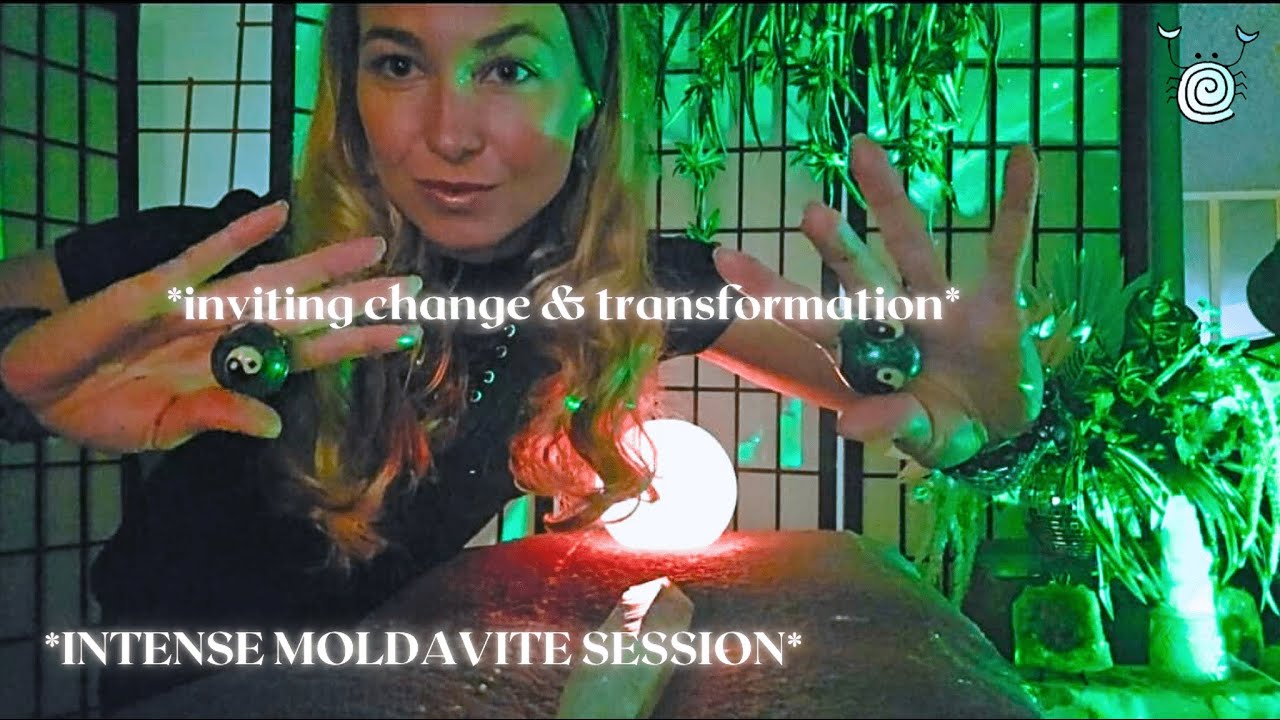 Transform Your Energy: ✨INTENSE✨ Moldavite Reiki ASMR Healing for Deep Change & Transformation