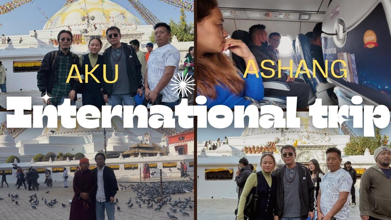 Taking Agu and Ashang to first international trip #tibetanvloger