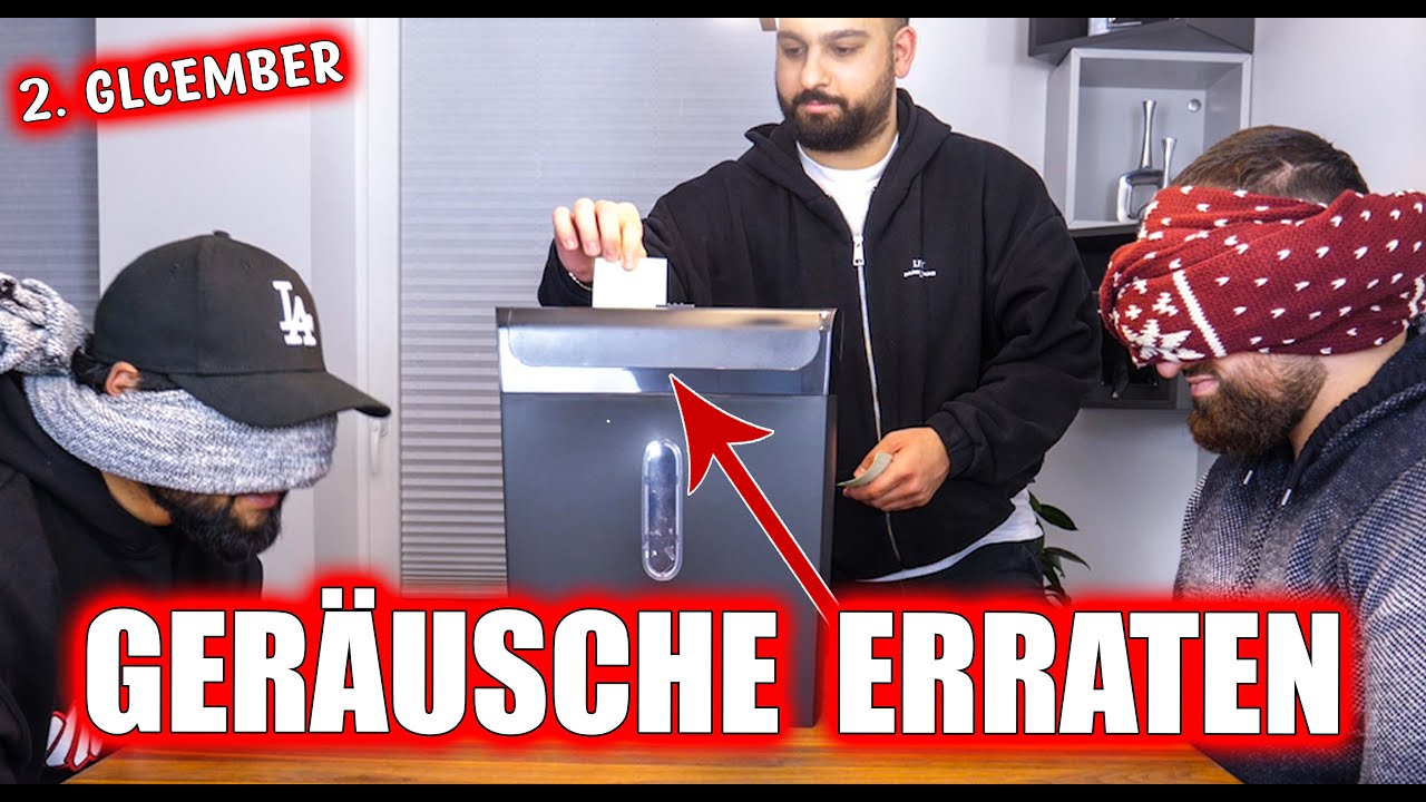 GERÄUSCHE ERRATEN 😂 (unmöglich) | ❄ GLCEMBER 2.
