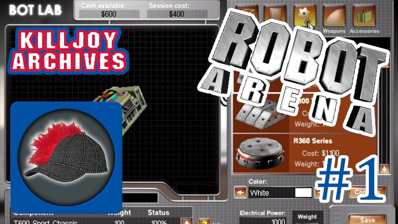 Robot Arena — Part 1: From Humble Beginnings