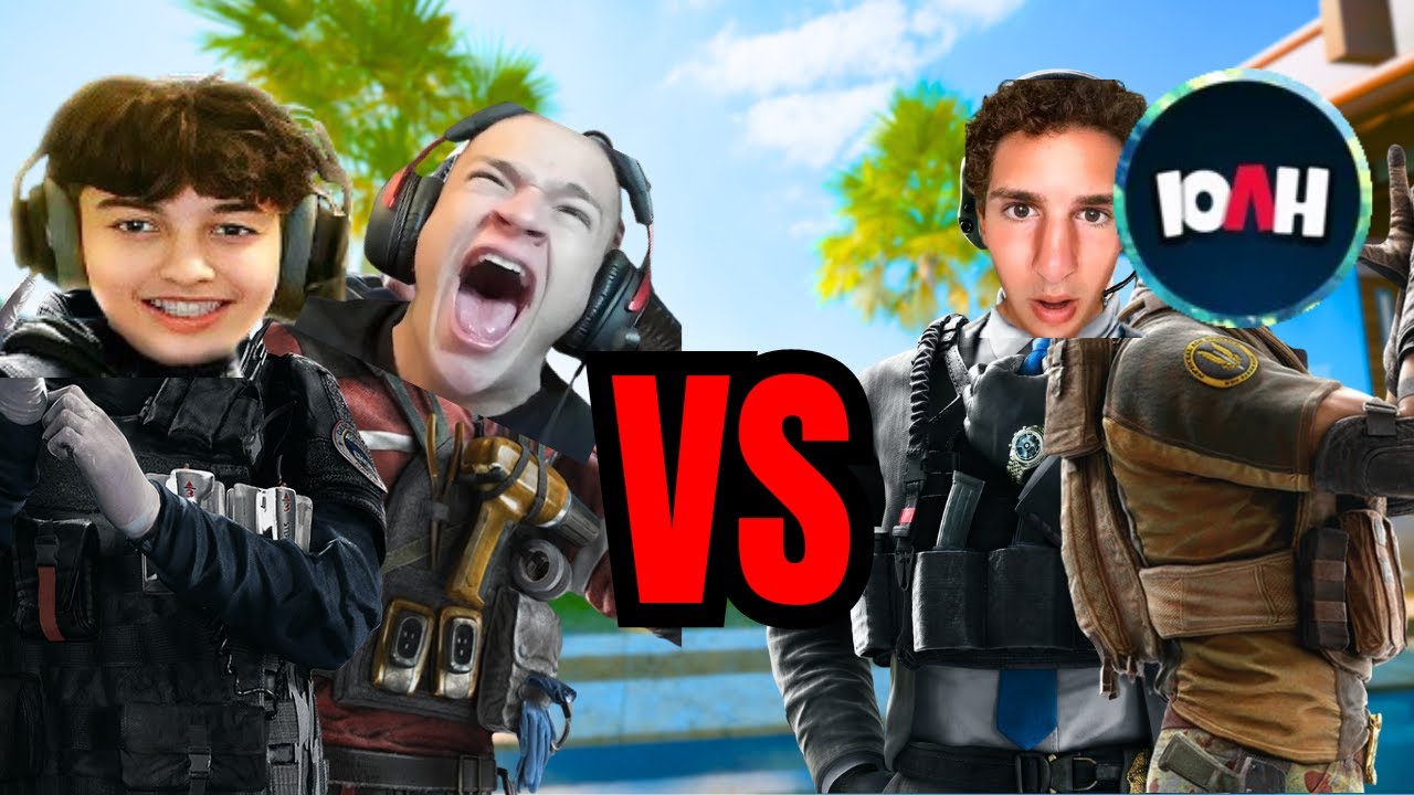 JYNXZI STOMPN vs RICCI IOAH 2V2 TOXIC WAGER (LAST MAP B03) Rainbow Six Siege)