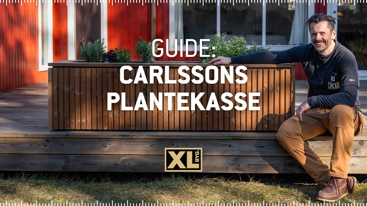 DIY: Sådan bygger du Carlssons Plantekasse fra XL-BYG