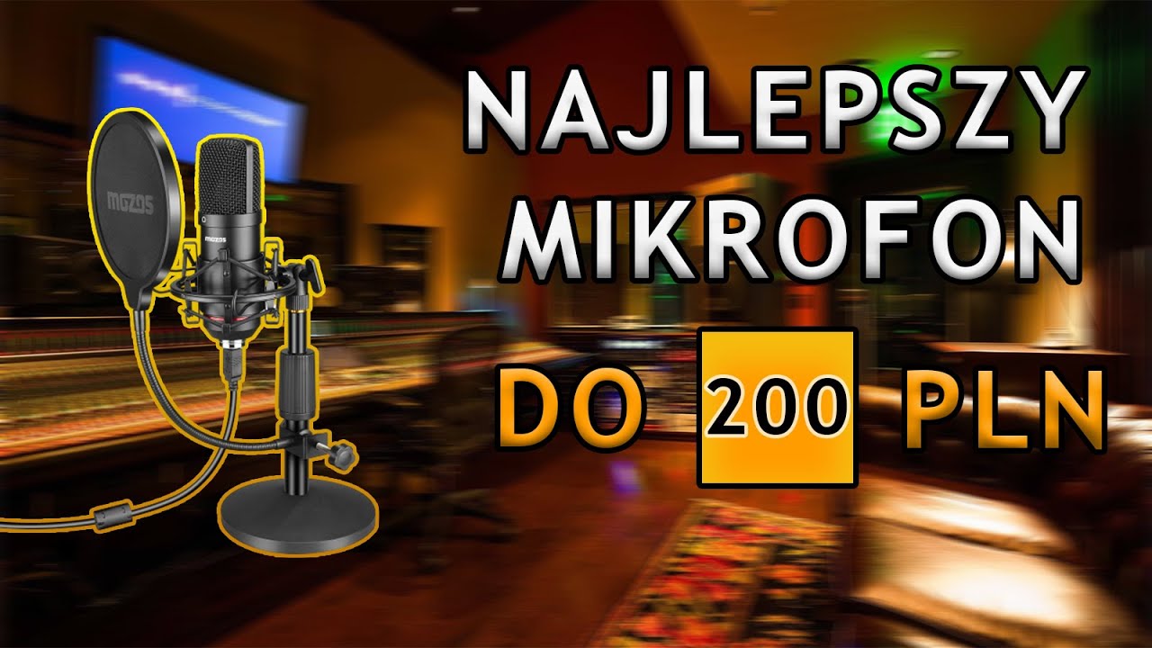 NAJLEPSZY MIKROFON DO 200 PLN | 🎤 Mozos MKIT-900PRO