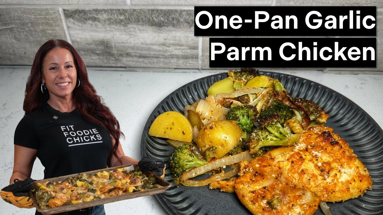 👉 ✨ GARLIC PARMESAN SHEET PAN CHICKEN | High-Protein Dinner (SUBSCRIBER EXCLUSIVE)