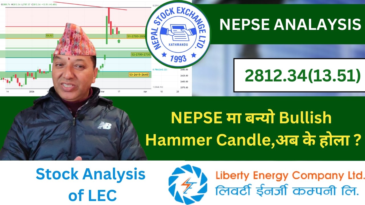 NEPSE Technical Analysis/NEPSE Daily Update/NEPSE Chart Analysis/LEC Analysis/Raju Paudel.